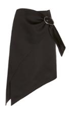 Paco Rabanne Satin Wrap Skirt