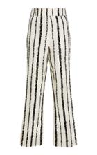 Bouguessa Tweed Striped Pants