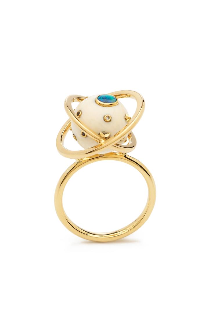 Bibi Van Der Velden Spinning Mammoth Galaxy Ring