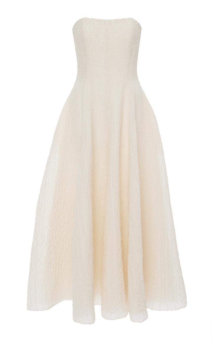 Ralph Lauren Fern Strapless Organza Dress