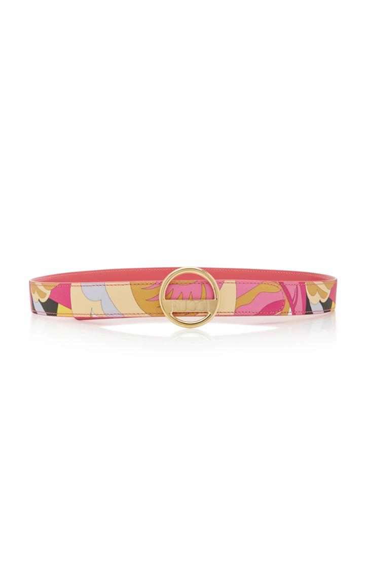 Emilio Pucci Retro-print Waist Belt