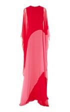 Reem Acra Color Block Caftan