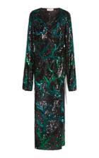Attico Sequined Robe Dress