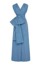 Oscar De La Renta Moir Faile Wide-leg Jumpsuit