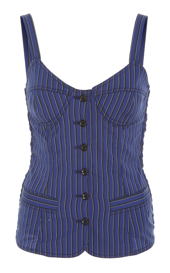 Jill Stuart Ondria Stripe Corset Top