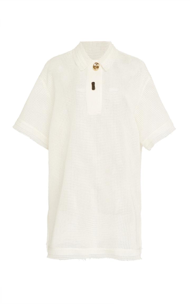 Moda Operandi Rejina Pyo Maja Cotton-blend Tunic Top Size: S
