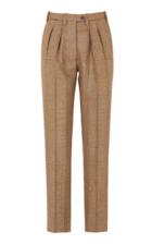 Moda Operandi Giuliva Heritage Collection The Husband Tweed Straight-leg Pants