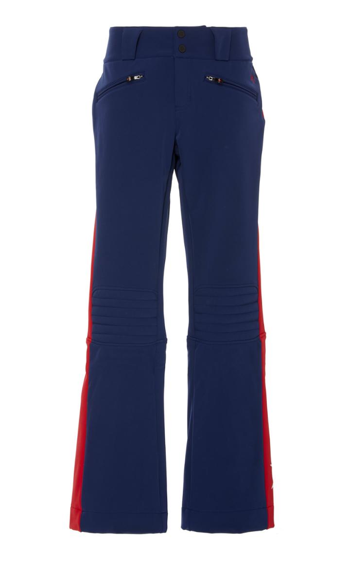 Perfect Moment Gt Striped Stretch-jersey Flared Ski Pants