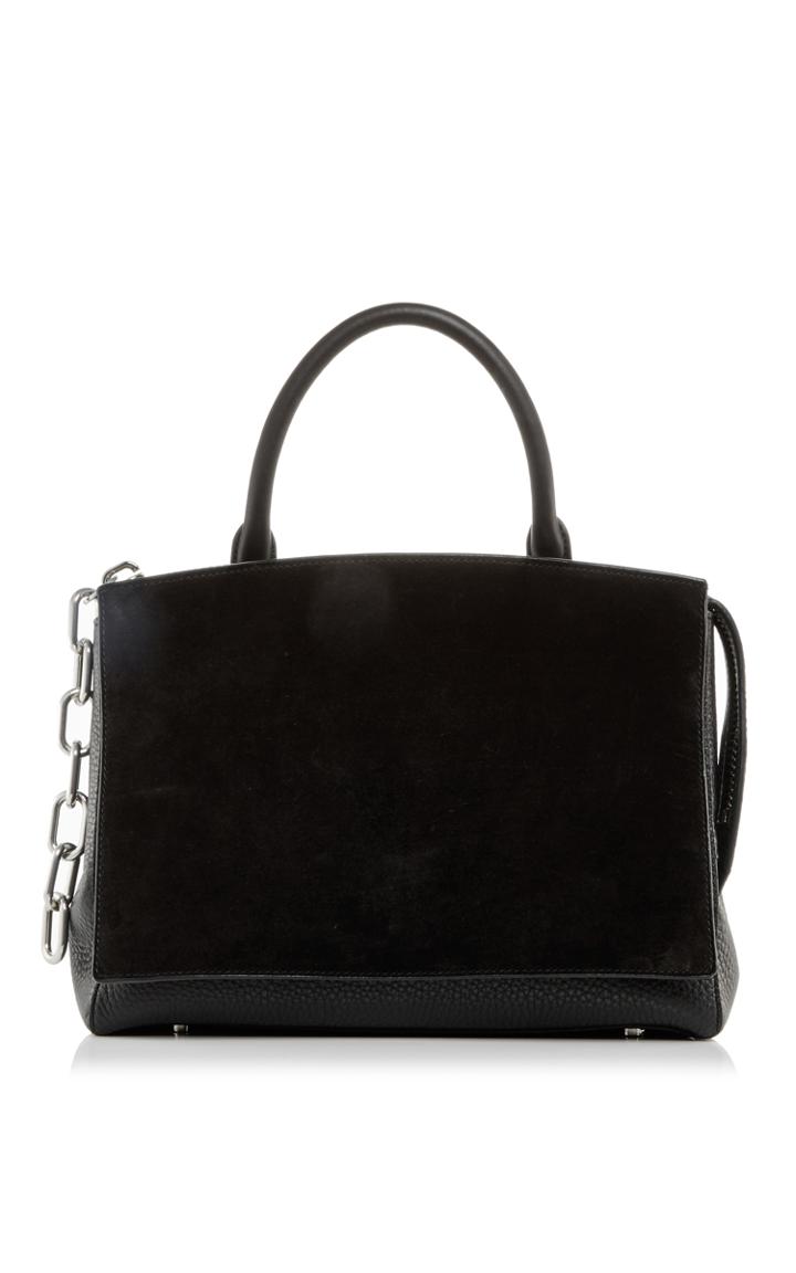 Alexander Wang Large Black Marion Attica Flap Bag
