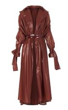 Maticevski Revolution Vinyl Trench Coat