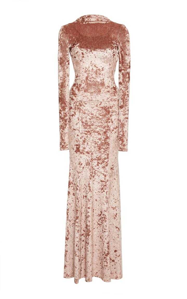 Caroline Constas Victoire Velvet Dress