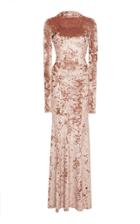 Caroline Constas Victoire Velvet Dress