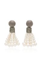 Mignonne Gavigan Brittany Tasseled Faux Pearl Earrings