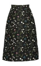 Giuseppe Di Morabito Floral Jacquard A-line Skirt