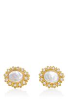 Buccellati Pearl And 18k Gold Cufflinks