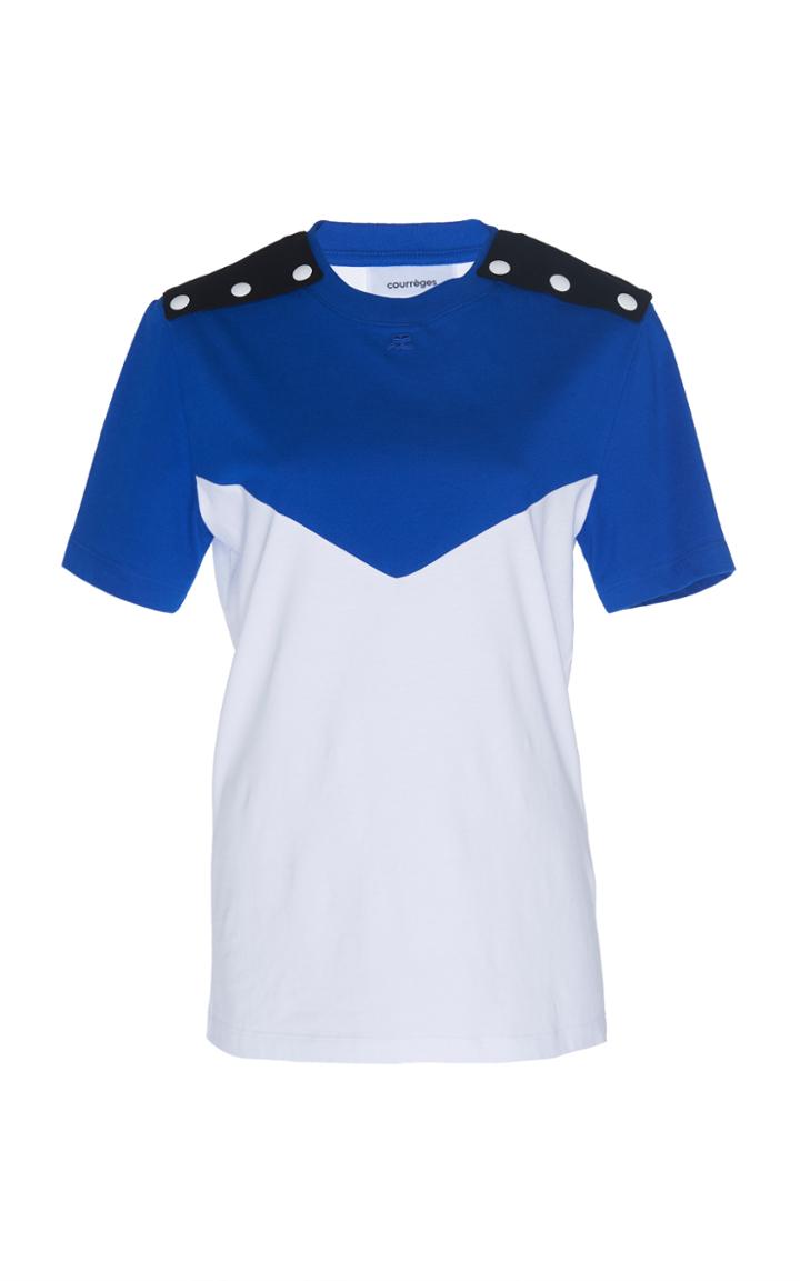 Courrges Classic Jersey T-shirt