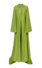 Emilia Wickstead Enid Cape-detailed Virgin Wool Gabardine Wide-leg Jum
