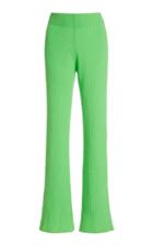 Moda Operandi The Elder Statesman Flared Ribbed-knit Pants