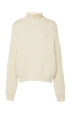 Alberta Ferretti Superkid Knit Mohair Blend Turtleneck Sweater