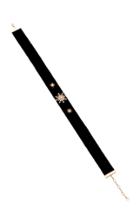 Colette Jewelry Velvet 18k Gold And Diamond Choker