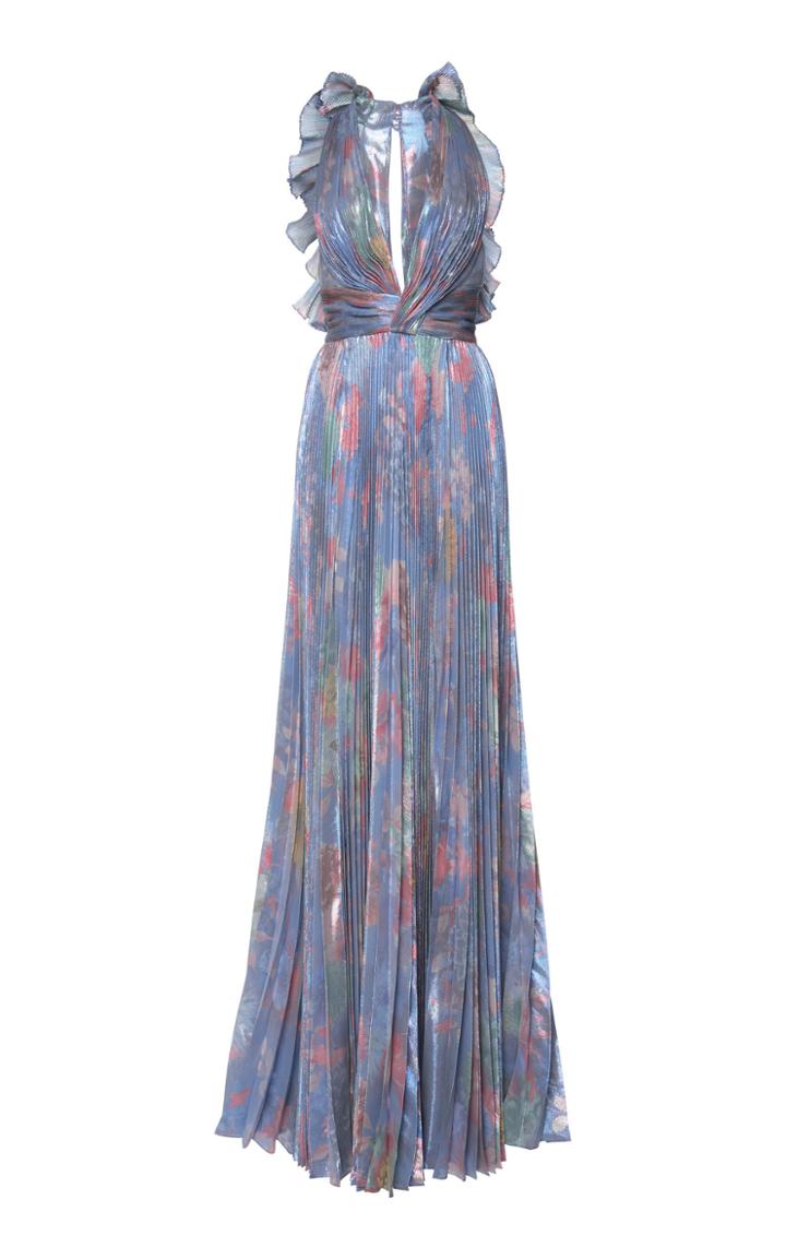 Ralph & Russo Silk Floral Dress