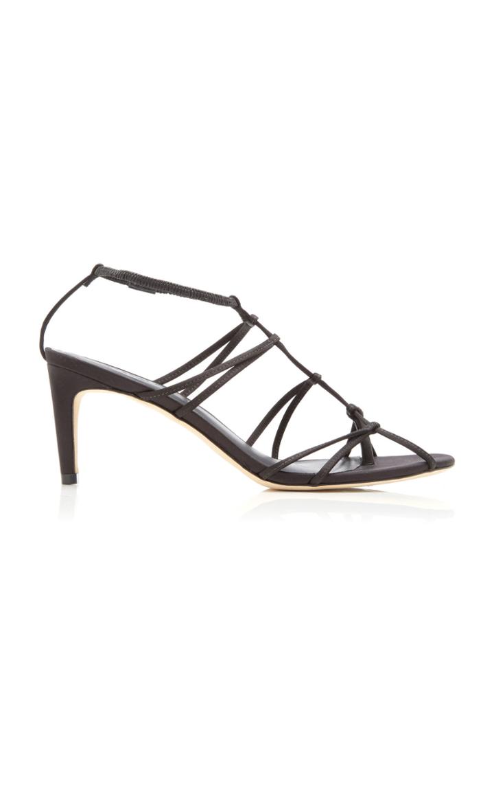 Tibi Gavin Satin Sandals
