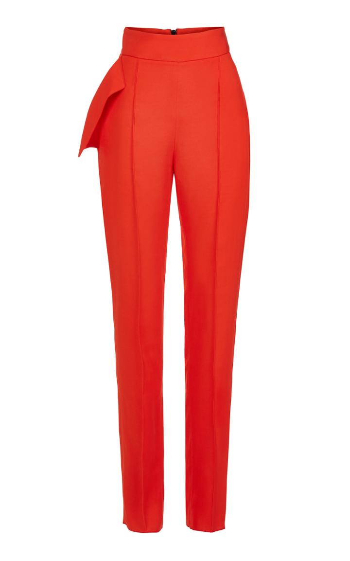 Maticevski Toreador High Waist Skinny Leg Pants