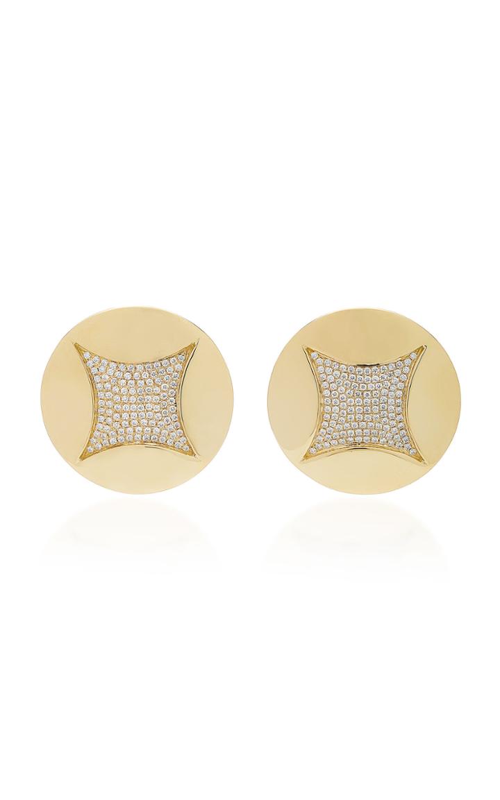 Ralph Masri Heliopolis Xl Domed Earrings