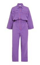Moda Operandi Sea Tabitha Cotton Jumpsuit Size: 0