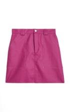 Moda Operandi Rodebjer Christo Raw-edge Twill Mini Skirt