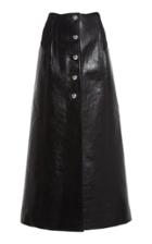 Moda Operandi Paco Rabanne High-rise Leather Skirt