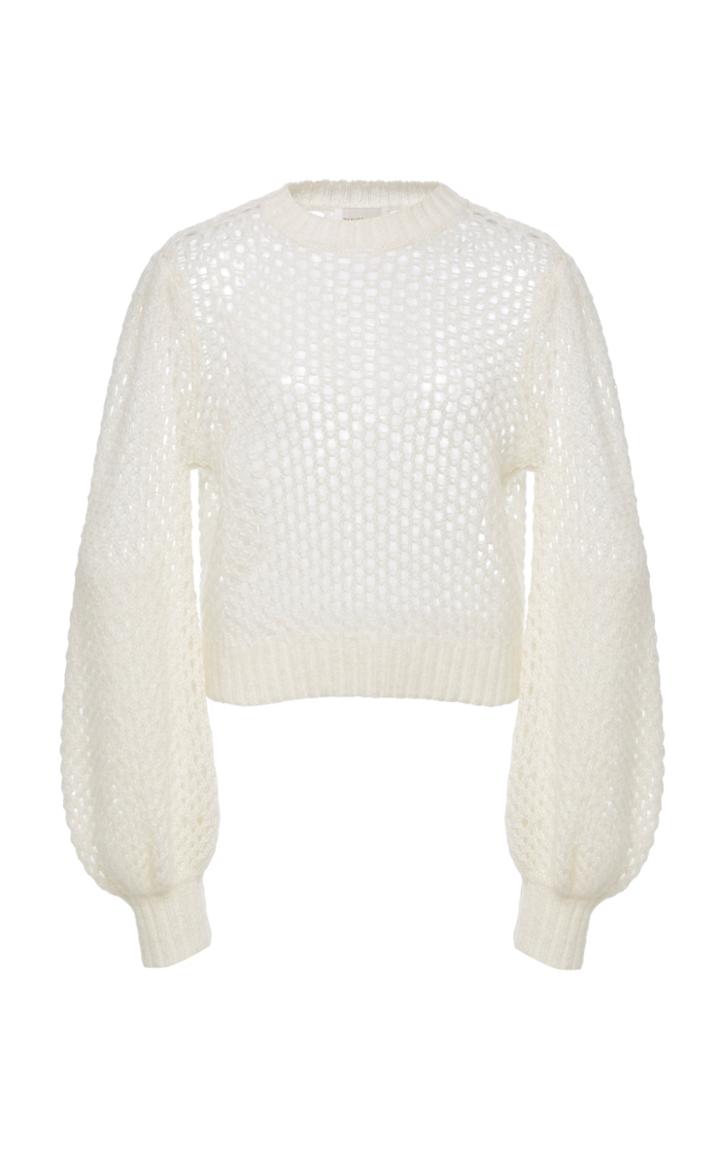 Zimmermann Unbridled Crop Sweater