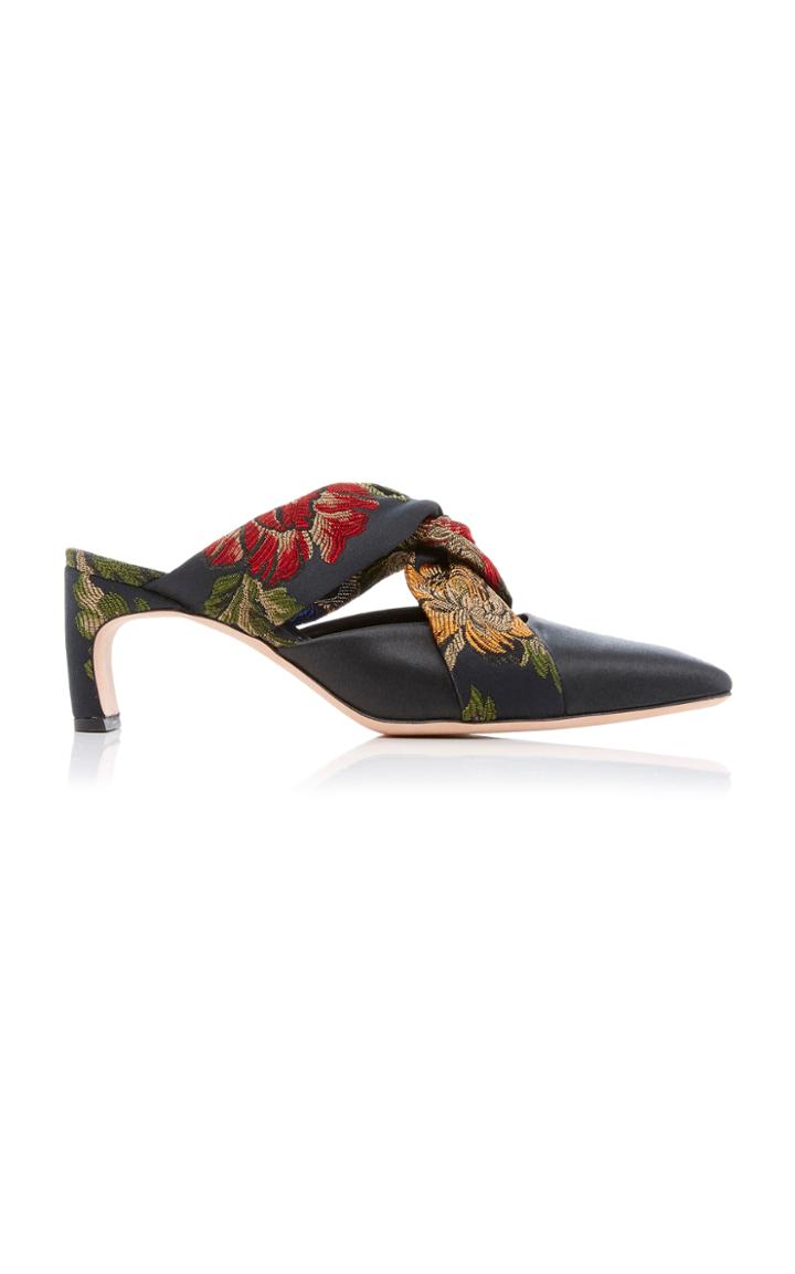 Rosetta Getty Jacquard Twist Mule