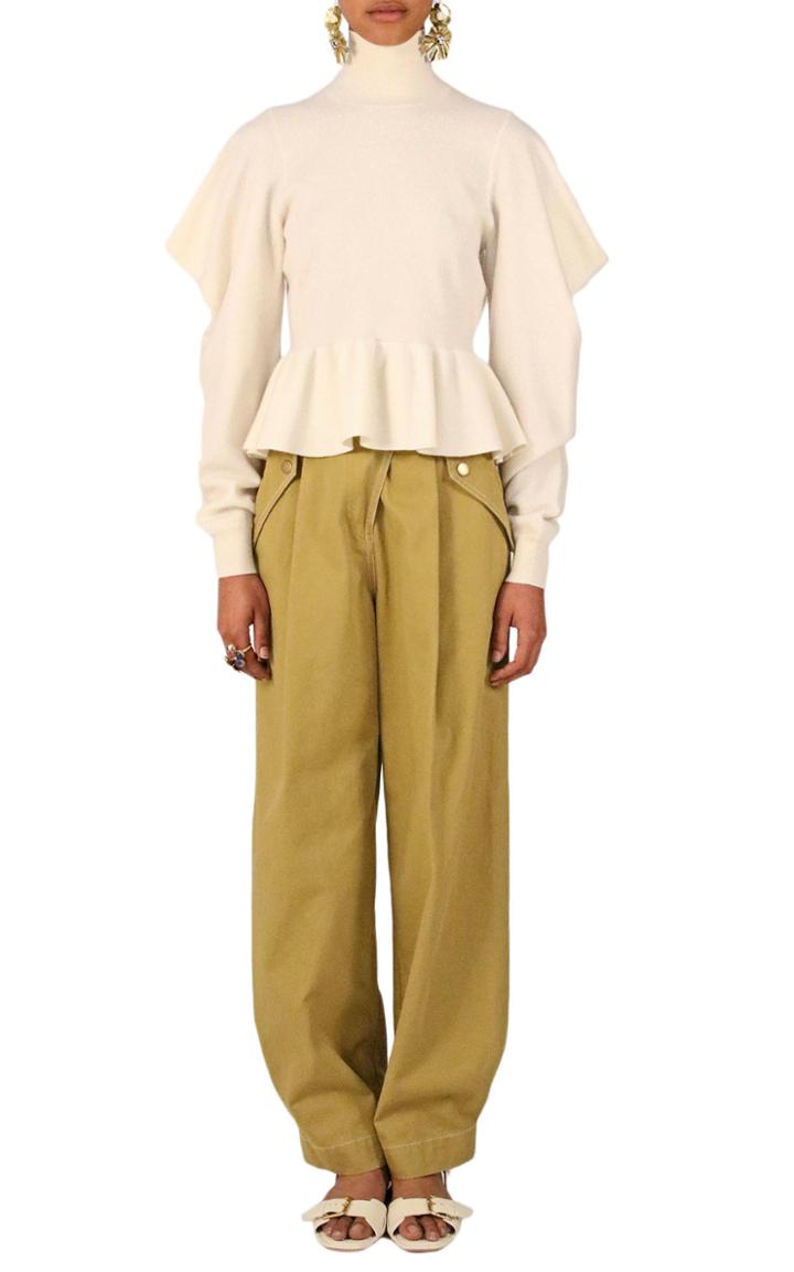 Moda Operandi Ulla Johnson Dune Pleated Trouser