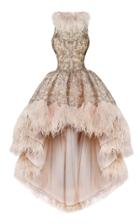 Maison Yeya Lolitta Feathered Gown