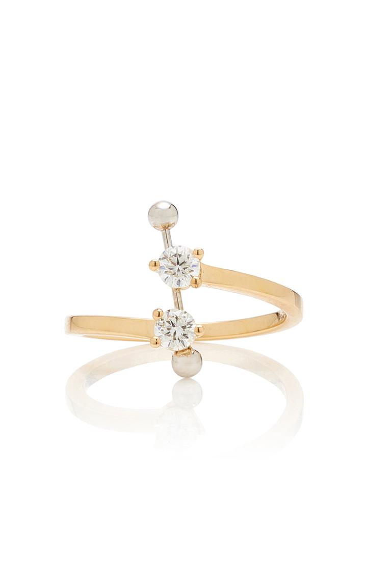 Delfina Delettrez 18k Gold Diamond Ring