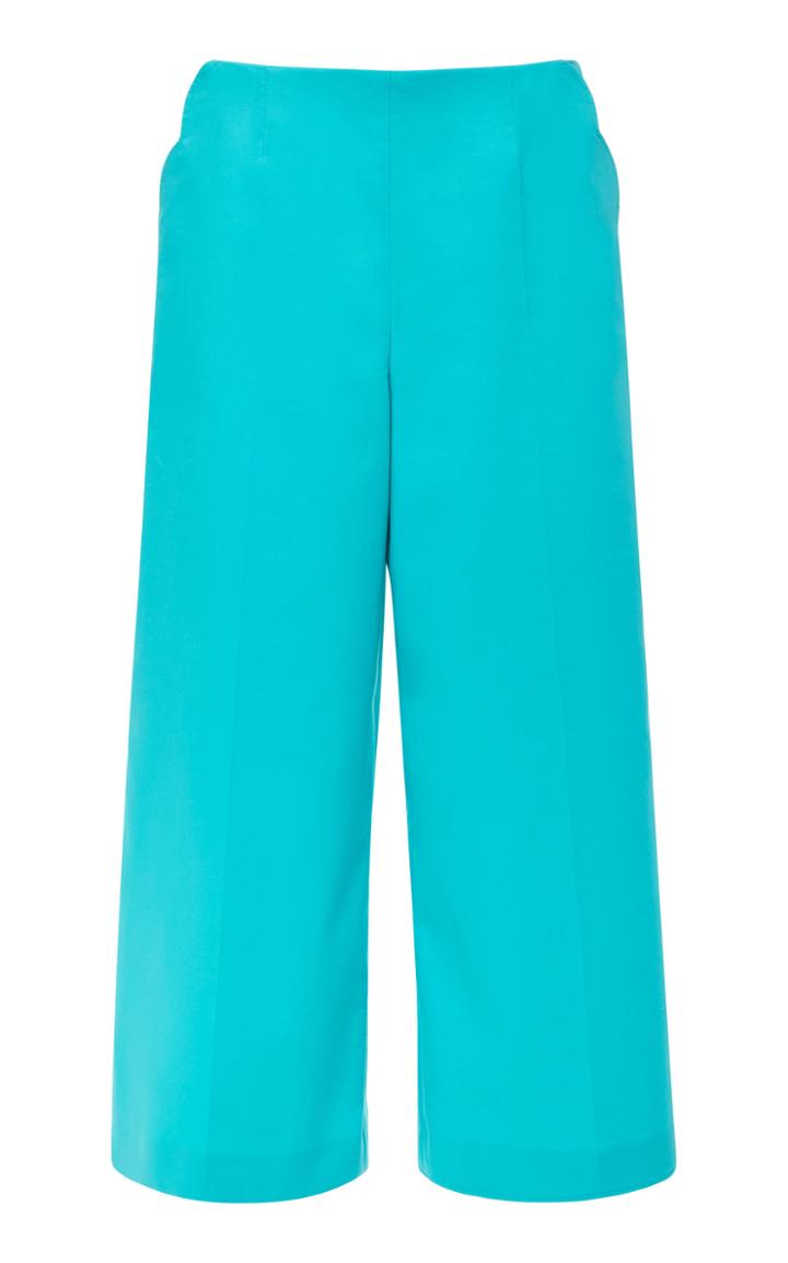 Escada Tocket Crop Cotton Pants