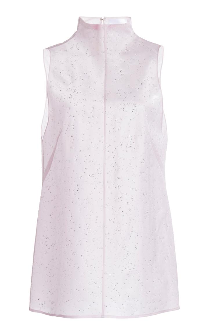 Moda Operandi Galvan Cosmos Embellished Silk Top