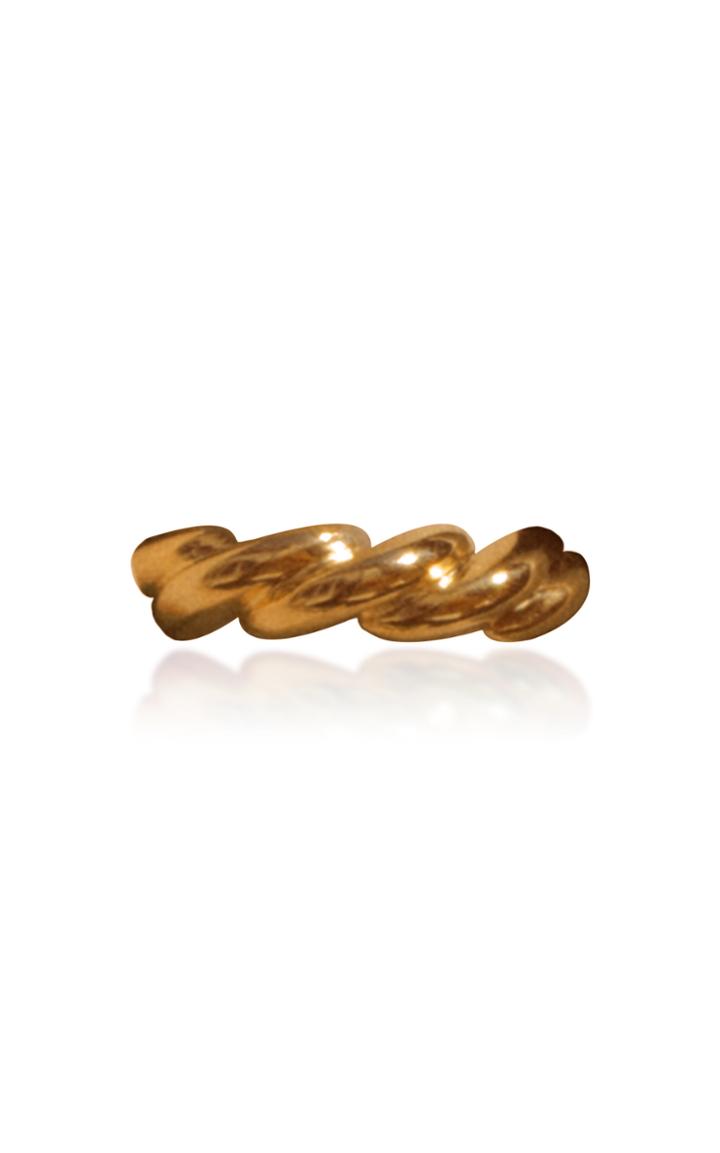 Sophie Buhai 18k Gold Vermeil Small Rope Ring