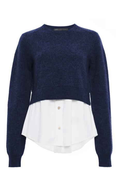 Marc By Marc Jacobs Marc By Marc Jacobs Bright Navy Superfelt Sweater