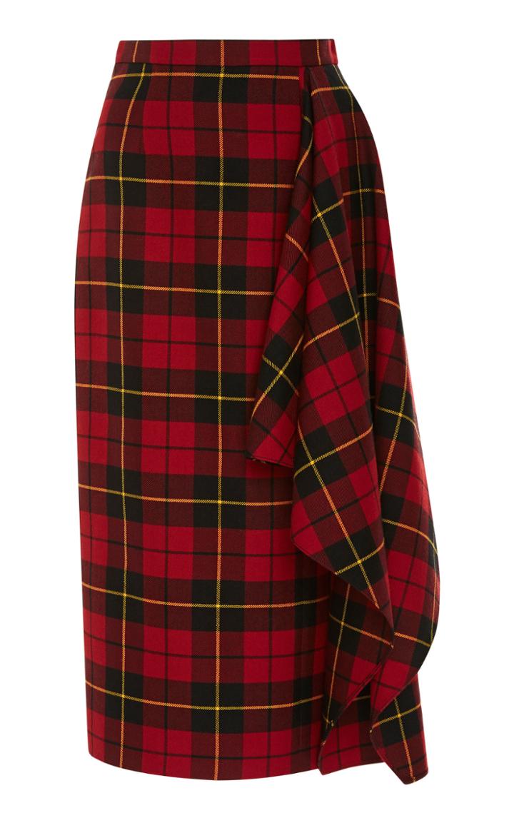Michael Kors Collection Asymmetric Pencil Skirt