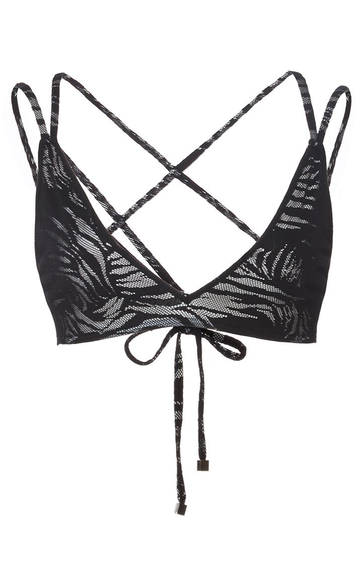 Prism Patmos Zebra Bikini Top