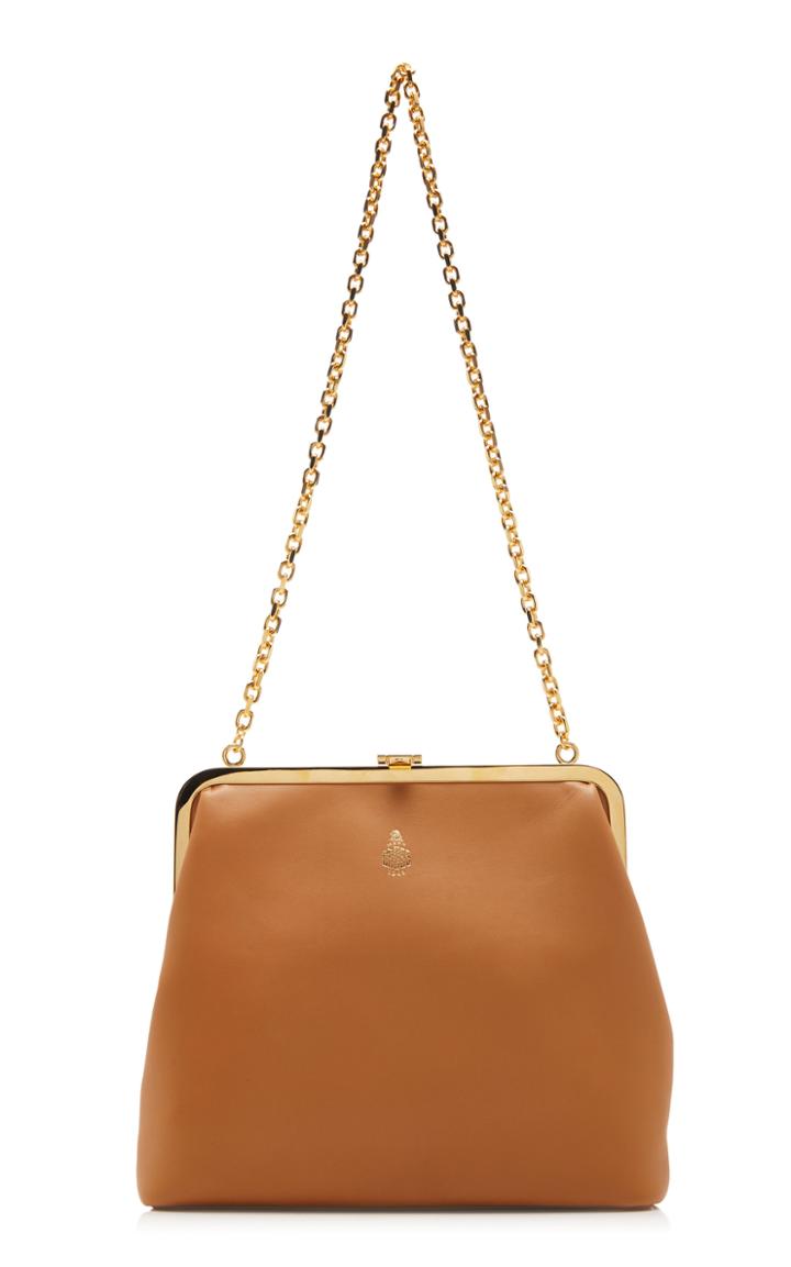 Mark Cross Susanna Leather Shoulder Bag