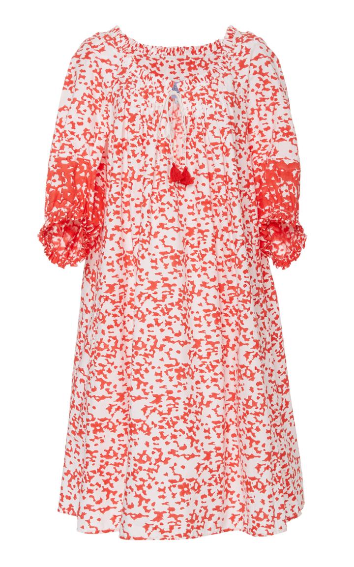 Thierry Colson Eva Printed Cotton Mini Dress