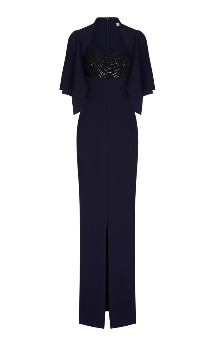 Moda Operandi Safiyaa Amaya Firefly Sequin Mesh Dress