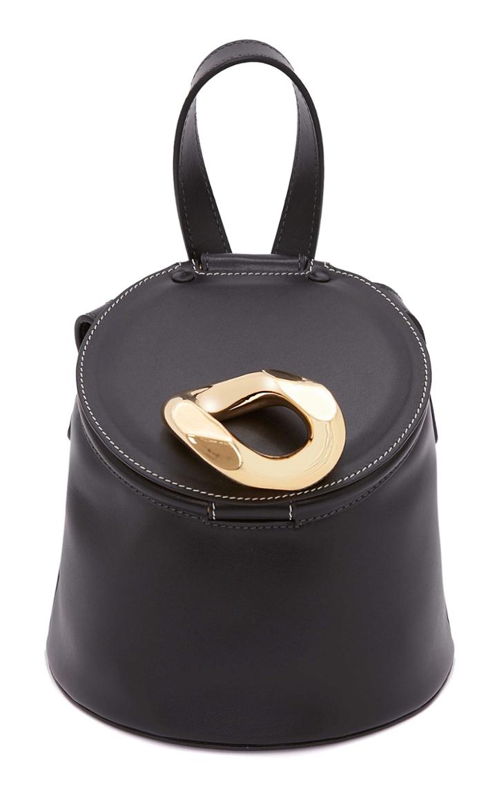 Moda Operandi Jw Anderson Lid Bucket Leather Bag