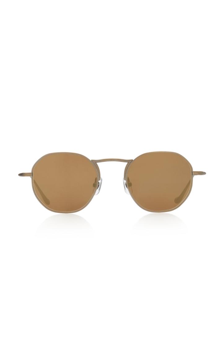 Matsuda Eyewear Round-frame Metal Sunglasses