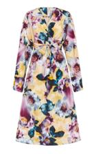 Moda Operandi Rebecca Vallance Alia Floral Silk Midi Wrap Dress