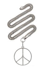 Sheryl Lowe Sterling Silver Diamond Necklace
