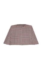 Dalood Wool Gingham Cape